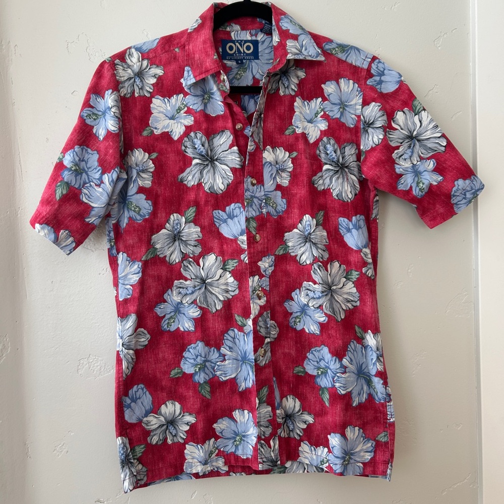 Small Vintage Hawaiian Print Shirt